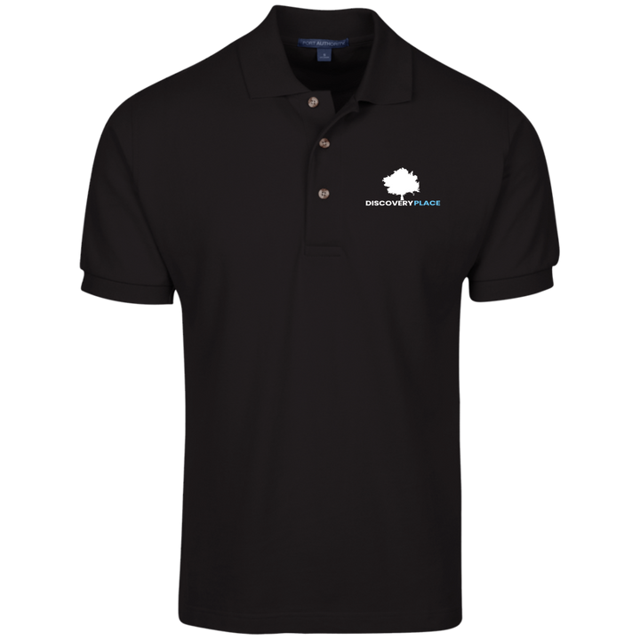 DISCOVERY PLACE K420 Cotton Pique Knit Polo