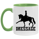Dressage style 1 4HORSE AM11OZ 11 oz. Accent Mug