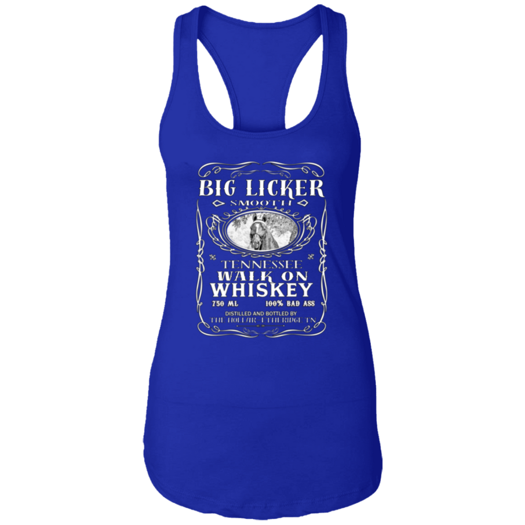 BIG LICKER SMOOTH NL1533 Ladies Ideal Racerback Tank