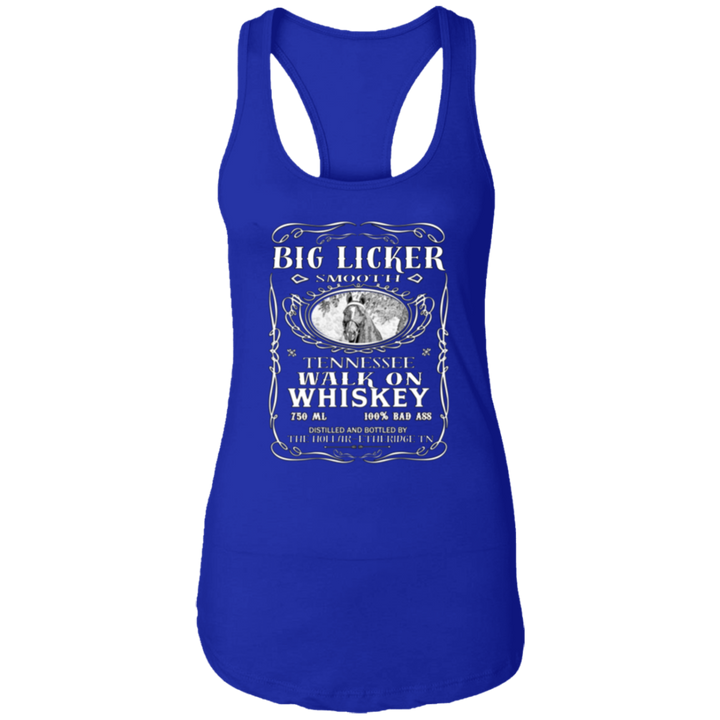 BIG LICKER SMOOTH NL1533 Ladies Ideal Racerback Tank