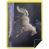 PALOMINO HORSE 1 BSHL Premium Black Sherpa Blanket 60x80