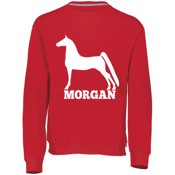 Morgan 998HBB Youth Dri-Power Fleece Crewneck Sweatshirt