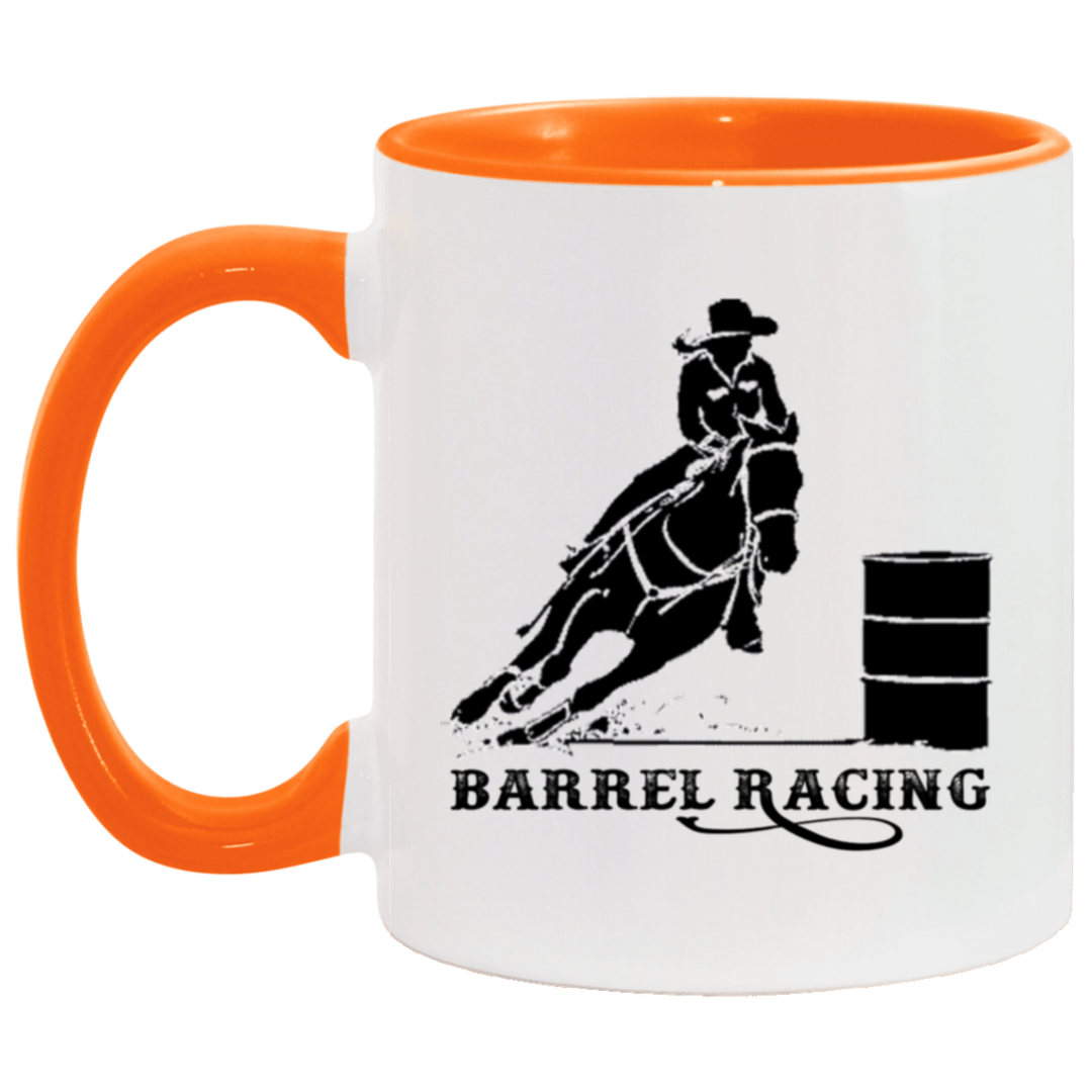 BARREL  ART TUMBLER 4HORSE AM11OZ 11 oz. Accent Mug