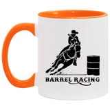 BARREL  ART TUMBLER 4HORSE AM11OZ 11 oz. Accent Mug