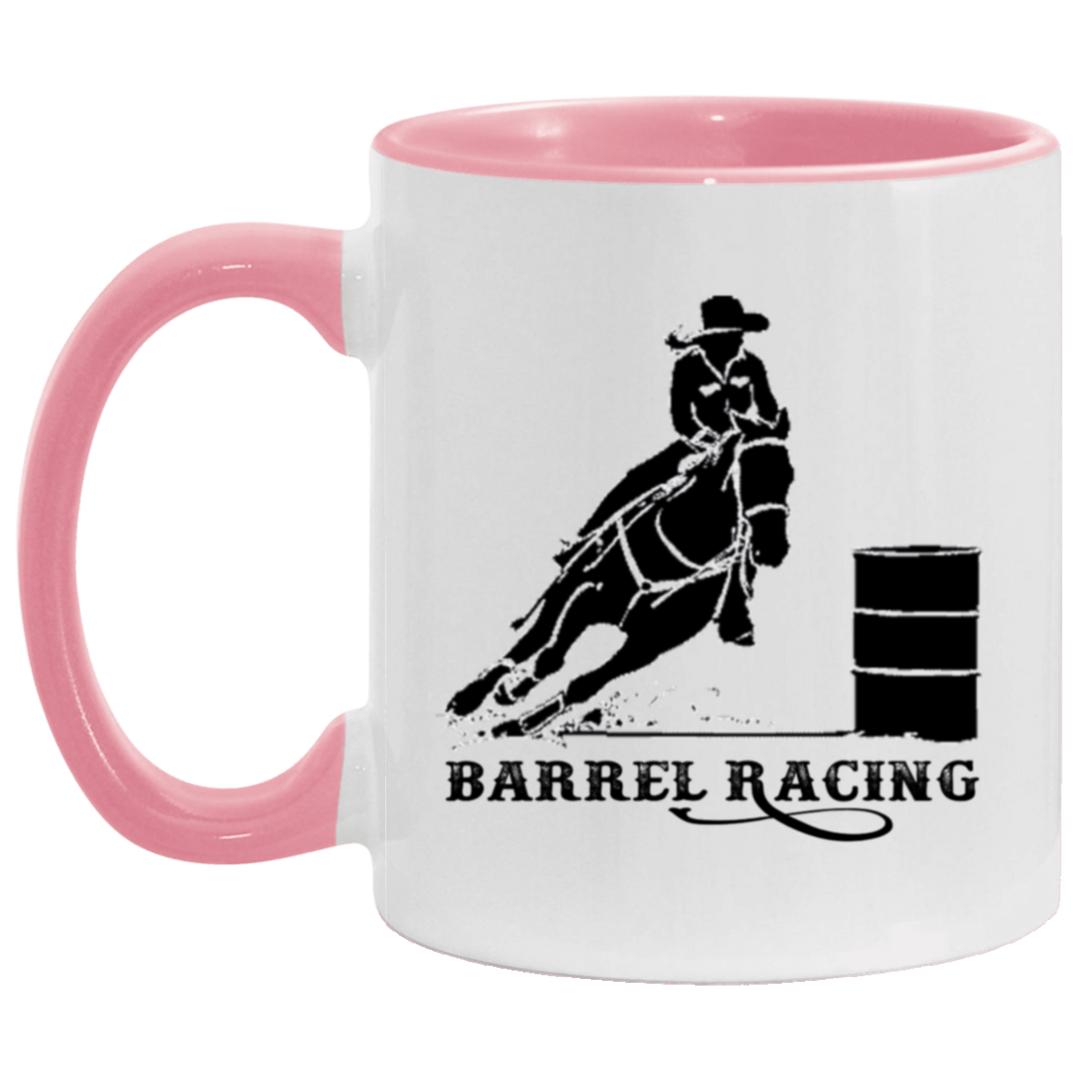 BARREL  ART TUMBLER 4HORSE AM11OZ 11 oz. Accent Mug