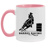 BARREL  ART TUMBLER 4HORSE AM11OZ 11 oz. Accent Mug