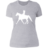 Missouri Fox Trotter LADY FINAL ART WHITE NL3900 Ladies' Boyfriend T-Shirt