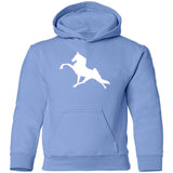 Tennessee Walking Horse Performance (WHITE) G185B Youth Pullover Hoodie
