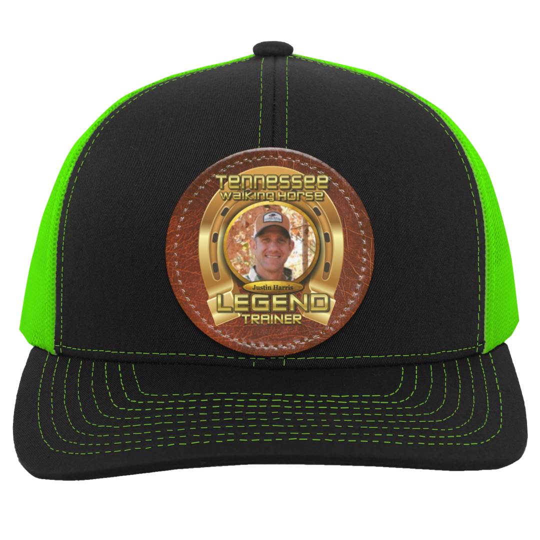 JUSTIN HARRIS (TWH LEGENDS) HAT 104C Trucker Snap Back - Patch