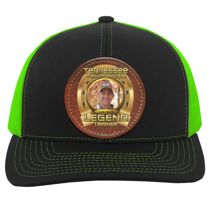 JUSTIN HARRIS (TWH LEGENDS) HAT 104C Trucker Snap Back - Patch
