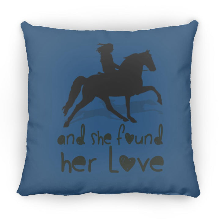 SHE FOUND HER LOVE (TWH pleasure)Bblack art ZP16 Medium Square Pillow