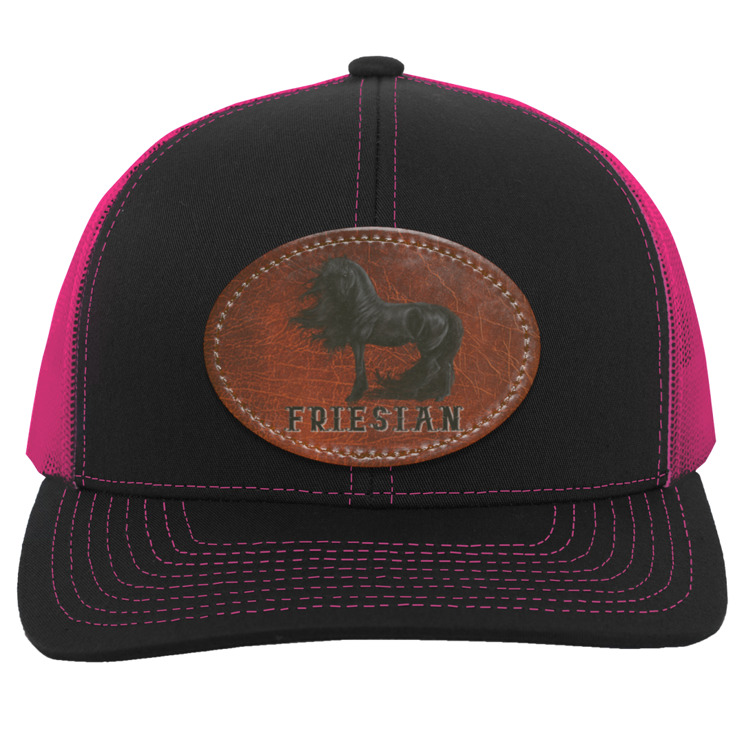 FRIESIAN ON LEATHER 104C Trucker Snap Back - Patch