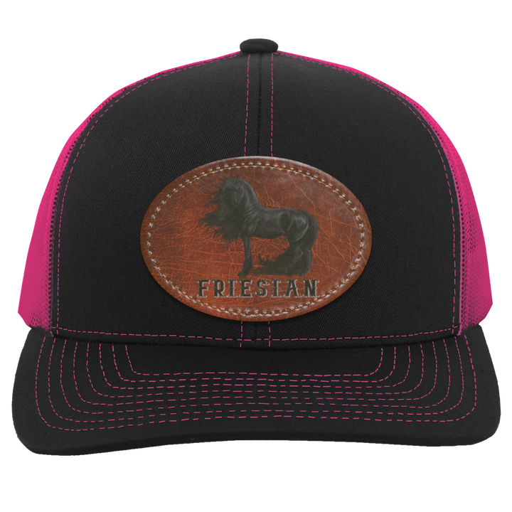 FRIESIAN ON LEATHER 104C Trucker Snap Back - Patch