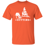 CUTTING STYLE 1 (white) 4HORSE G500 5.3 oz. T-Shirt