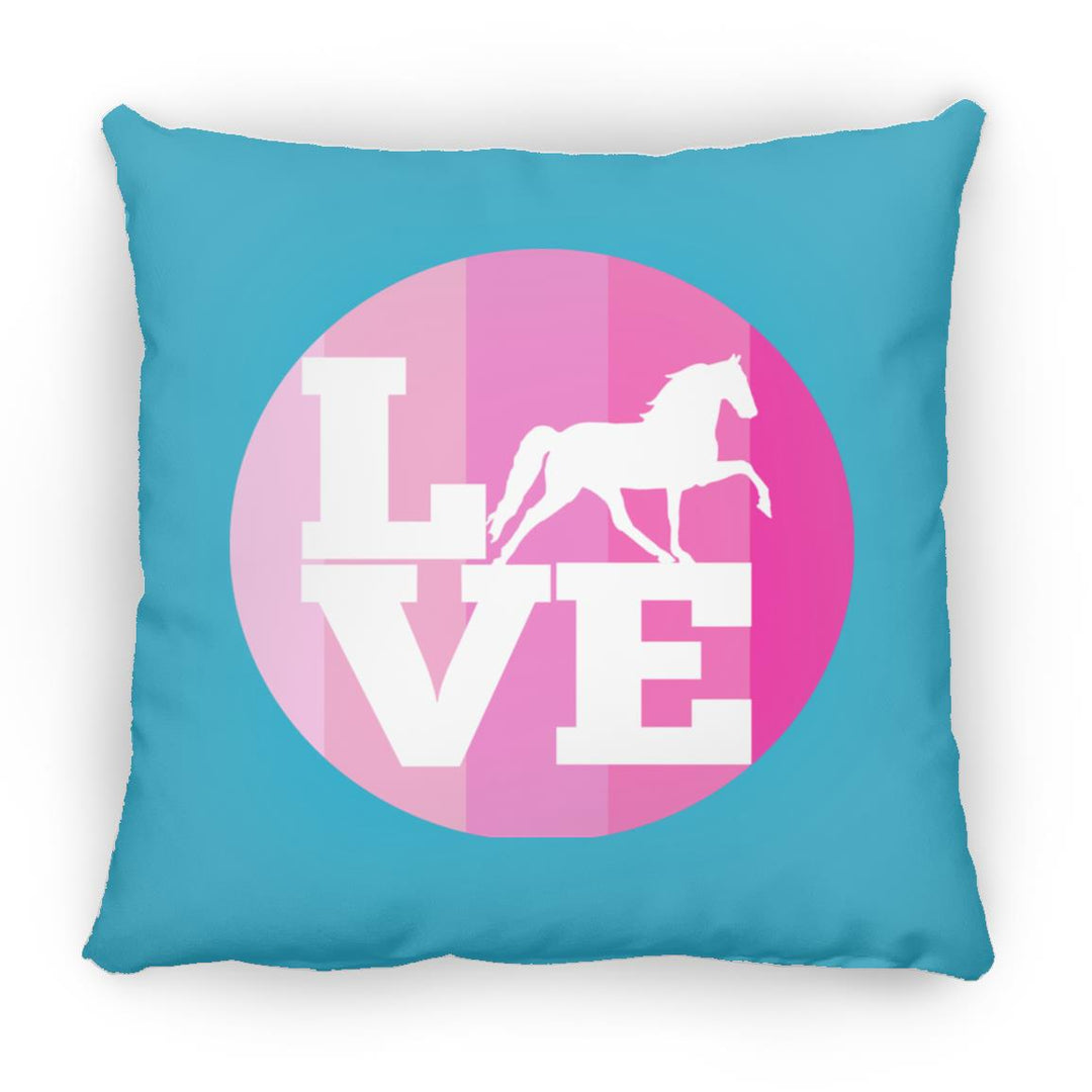LOVE TWH PLEASURE SHADES OF PINK ZP18 Large Square Pillow