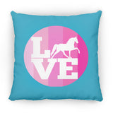 LOVE TWH PLEASURE SHADES OF PINK ZP18 Large Square Pillow