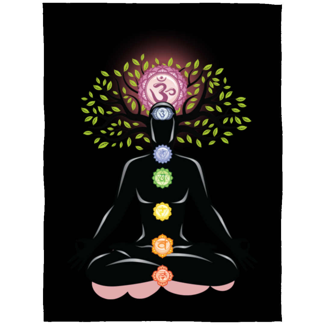 CHAKRAS PLUSH BLANKET (12 STYLES AND SIZES)