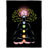 CHAKRAS PLUSH BLANKET (12 STYLES AND SIZES)