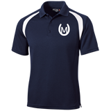 MANES RANCH (white) T476 Moisture-Wicking Tag-Free Golf Shirt