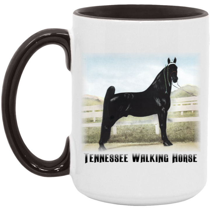TENNESSEE WALKING HORSE (STANDING) 4HORSE AM15OZ 15oz. Accent Mug