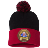 JACK HEFFINGTON (Legends Series) HAT SP15 Pom Pom Knit Cap - Patch