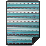 AZTEC 2 BSHL Premium Black Sherpa Blanket 60x80