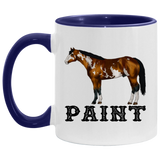PAINT STYLE 1 4HORSE AM11OZ 11 oz. Accent Mug