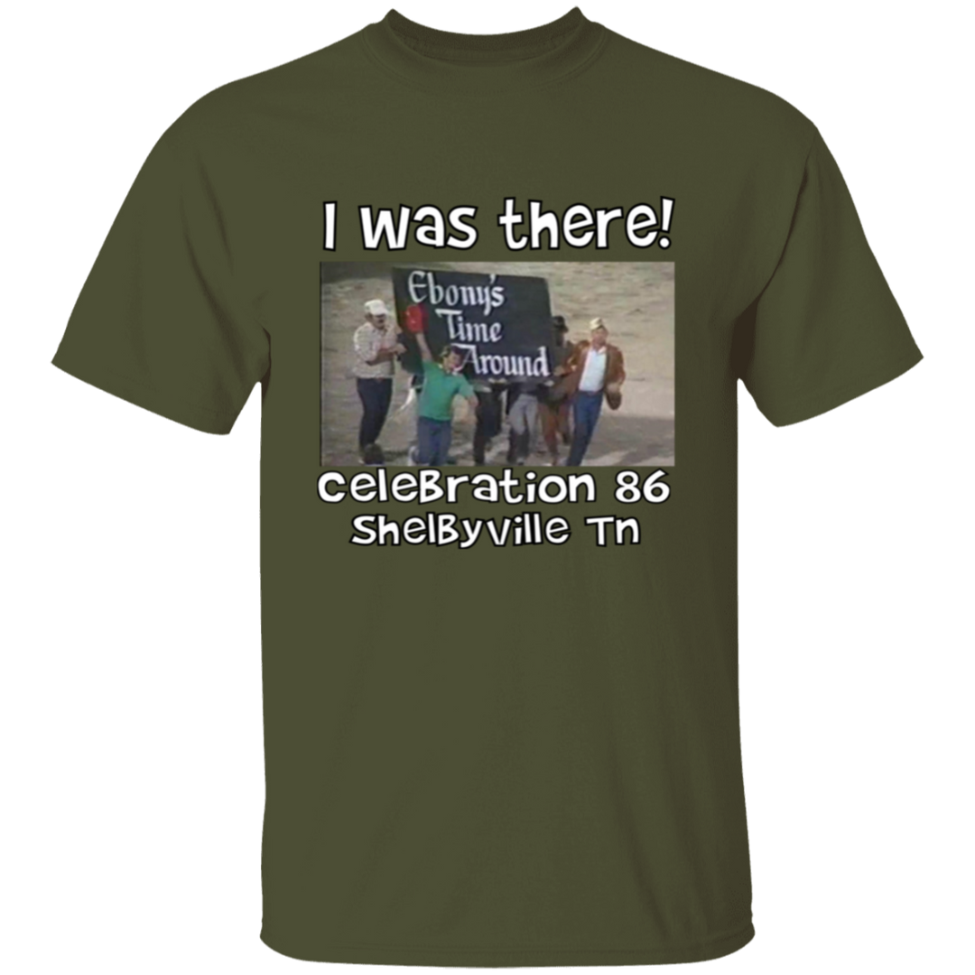 I WAS THERE CELEBRATION 86 G500 5.3 oz. T-Shirt