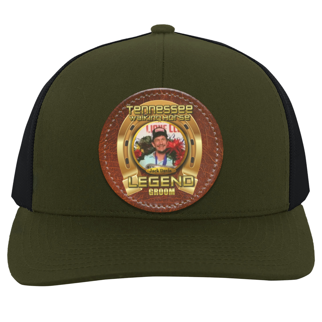 JACK DAVIS (TWH LEGENDS) HAT 104C Trucker Snap Back - Patch