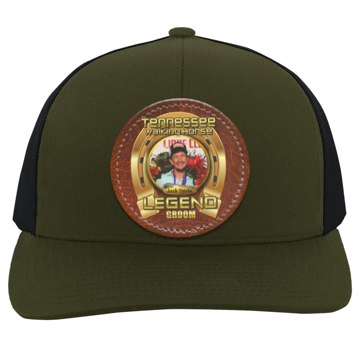 JACK DAVIS (TWH LEGENDS) HAT 104C Trucker Snap Back - Patch