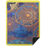 AZTEC 4 BSHL Premium Black Sherpa Blanket 60x80