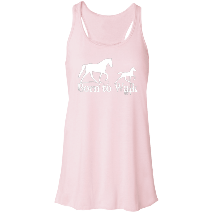 BORN TO WALK B8800 Flowy Racerback Tank