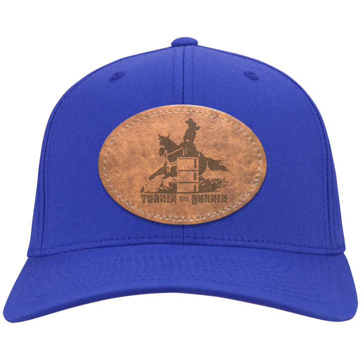 TURNIN AND BURNIN ON LEATHER CP80 Twill Cap - Patch