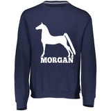 Morgan 998HBB Youth Dri-Power Fleece Crewneck Sweatshirt