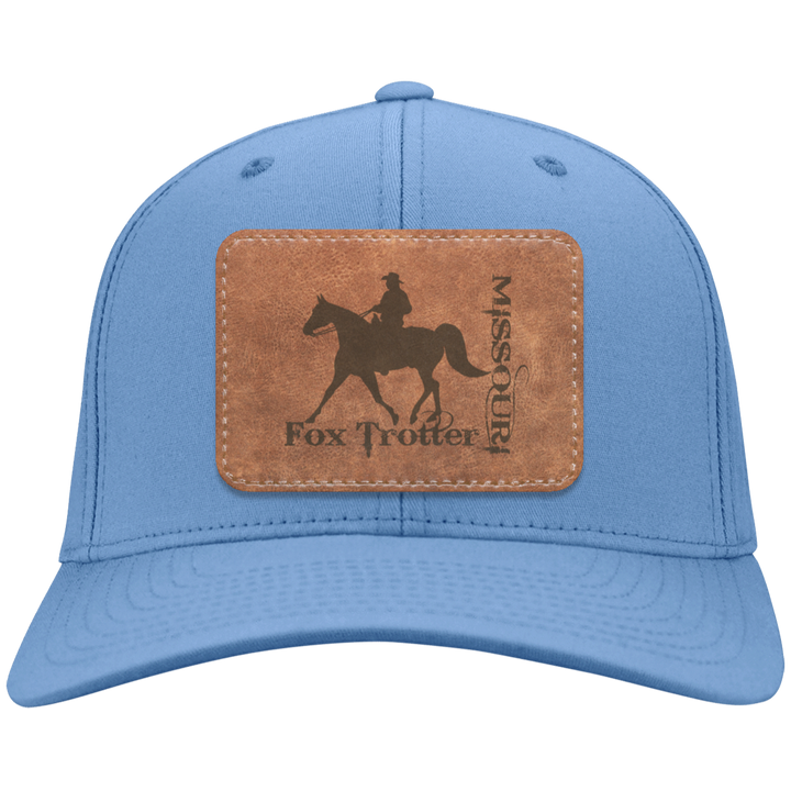 MISSOURI FOX TROTTER ON LEATHER CP80 Twill Cap - Patch