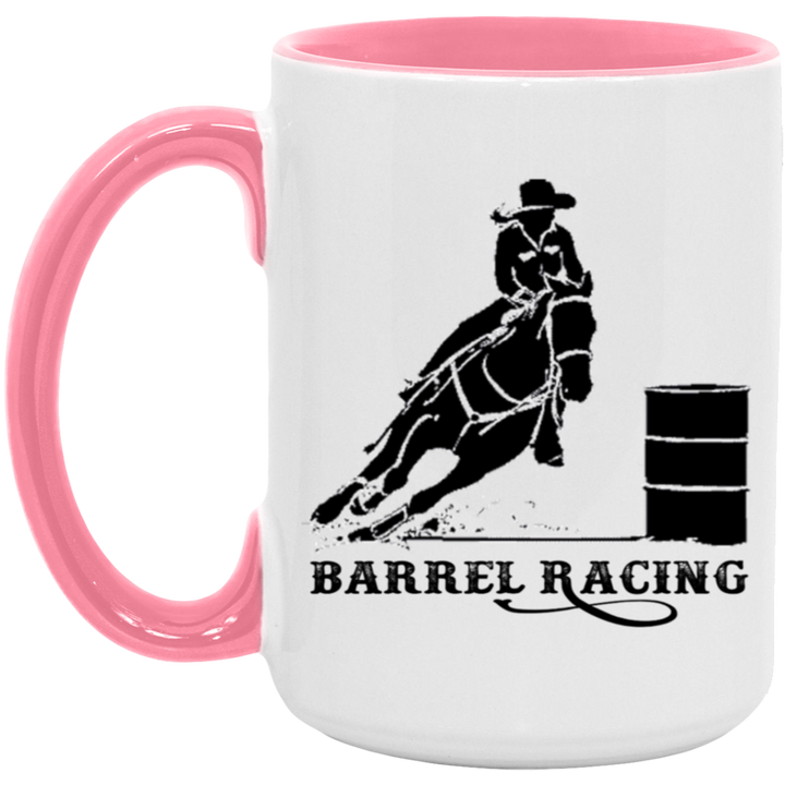 BARREL  ART TUMBLER 4HORSE AM15OZ 15oz. Accent Mug