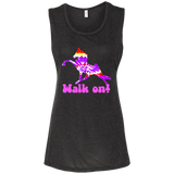 TIE DYE WALK ON B8803 Ladies' Flowy Muscle Tank