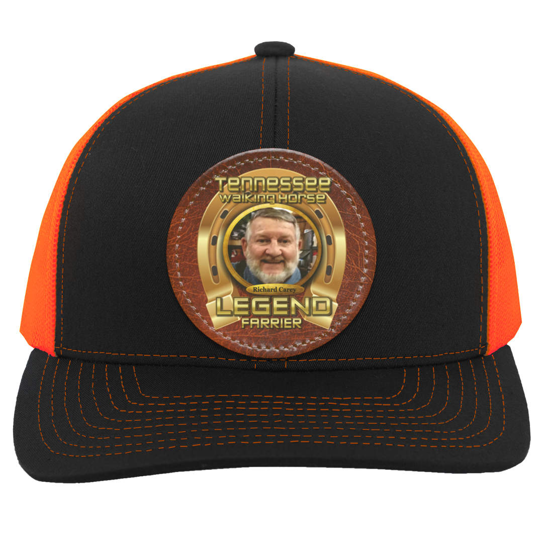 RICHARD CAREY (TWH LEGENDS) HAT 104C Trucker Snap Back - Patch