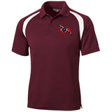 Rebel on the Rail Tennessee Walking Horse Pleasure T476 Moisture-Wicking Tag-Free Golf Shirt