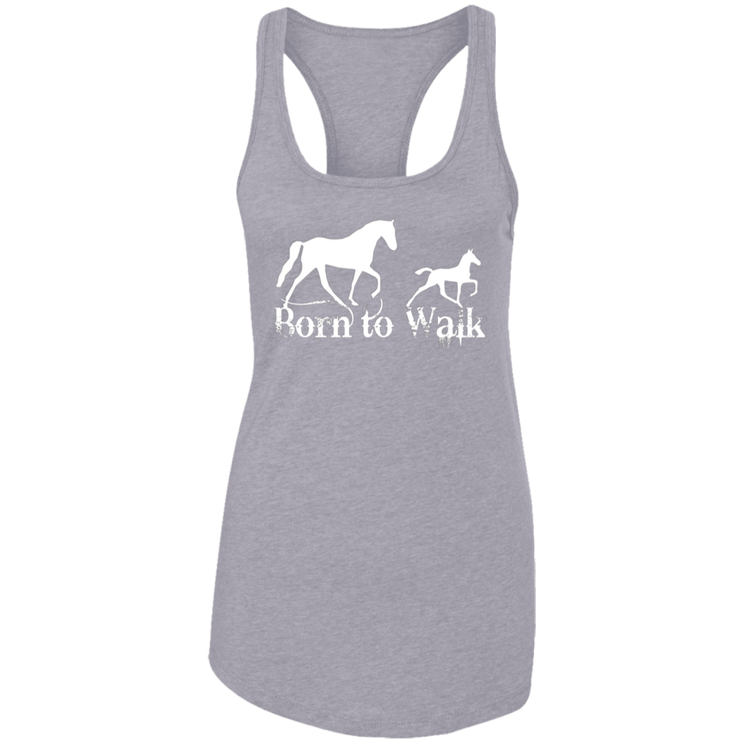 BORN TO WALK NL1533 Ladies Ideal Racerback Tank