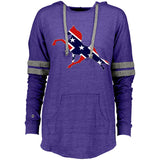 Rebel on the Rail Tennessee Walking Horse Performance 229390 Ladies Hooded Low Key Pullover