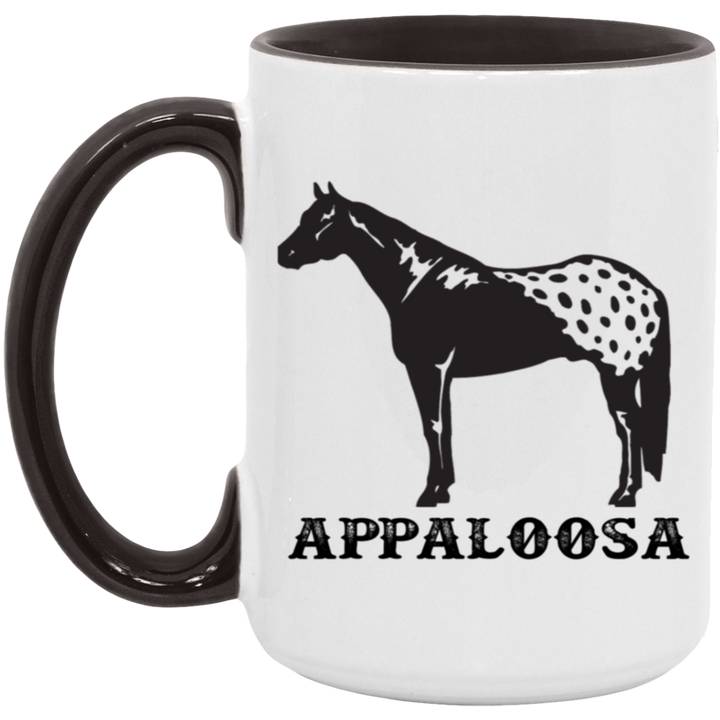 APPALOOSA ART TUMBLER 4HORSE AM15OZ 15oz. Accent Mug