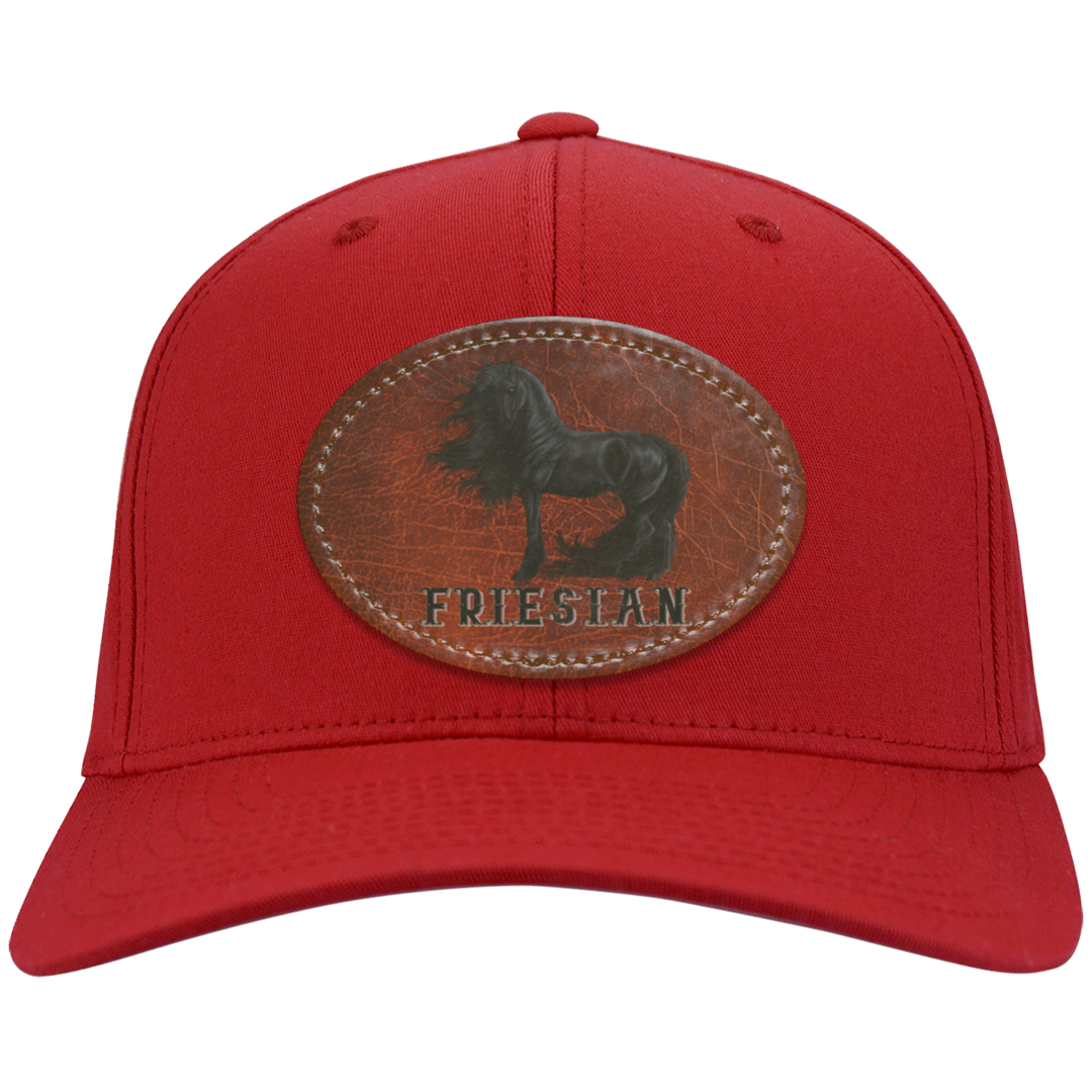 FRIESIAN ON LEATHER CP80 Twill Cap - Patch