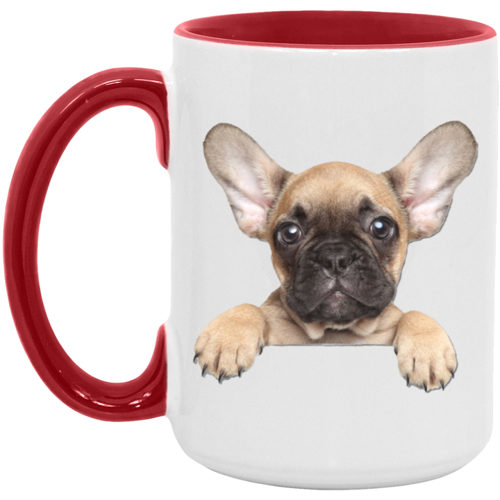FRENCHIE PUPPY 21 AM15OZ 15oz. Accent Mug