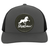 BIG LICKER PATCH HATTRUCKER HAT ( THREE SHAPES-12 COLORS AND STYLES)