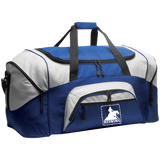 REINING STYLE 1 (WHITE) 4HORSE BG99 Colorblock Sport Duffel