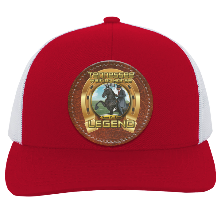 SAM PERKINS (TWH LEGENDS) HAT 104C Trucker Snap Back - Patch