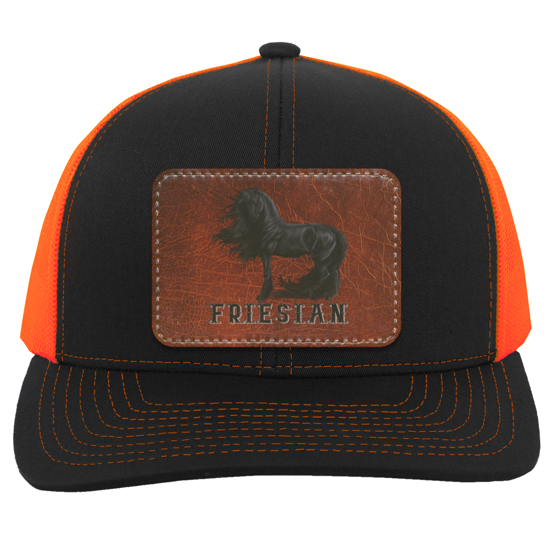 FRIESIAN ON LEATHER 104C Trucker Snap Back - Patch