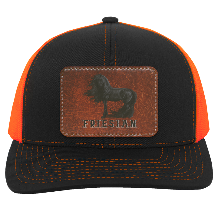 FRIESIAN ON LEATHER 104C Trucker Snap Back - Patch