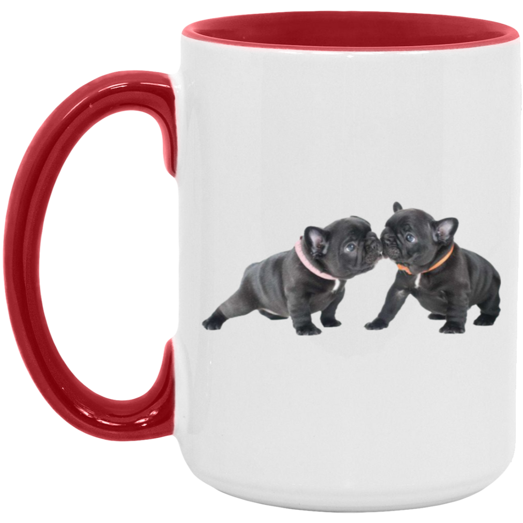 FRENCHIE PUPPY (6) AM15OZ 15oz. Accent Mug